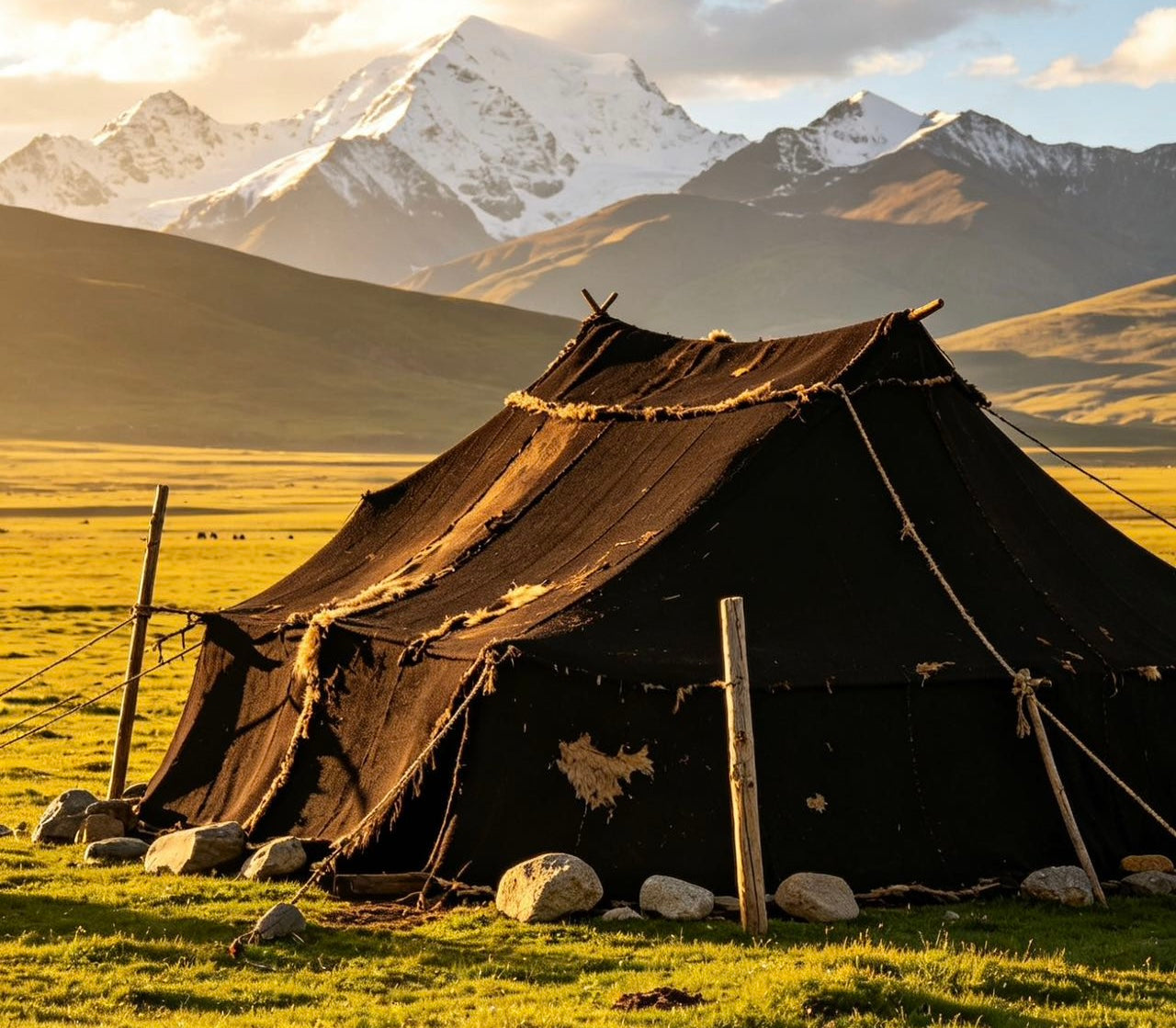 The Black Tent: A Home That Breathes