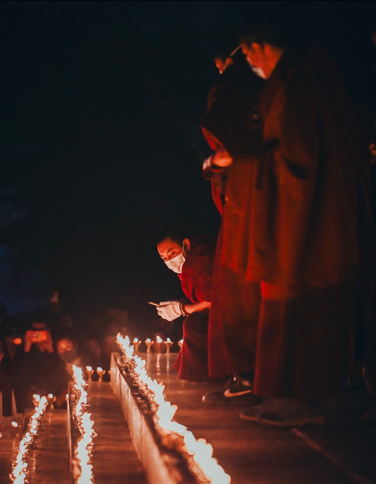 The Night Tibet Sets Its Prayers on Fire